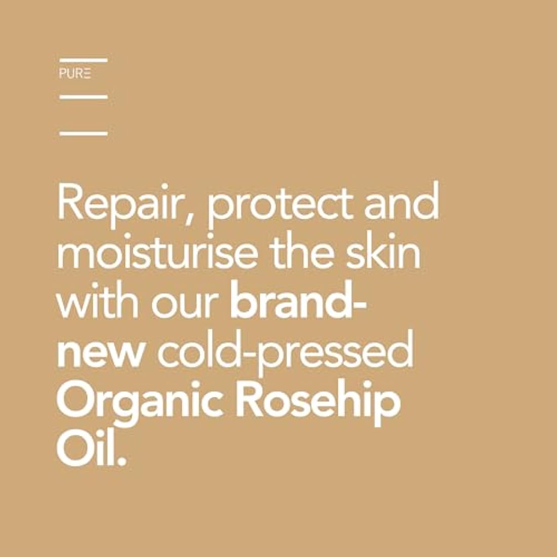 PURE Spa Skincare Organic Rosehip Oil – Cold-Pressed Face & Body Oil 30ml
