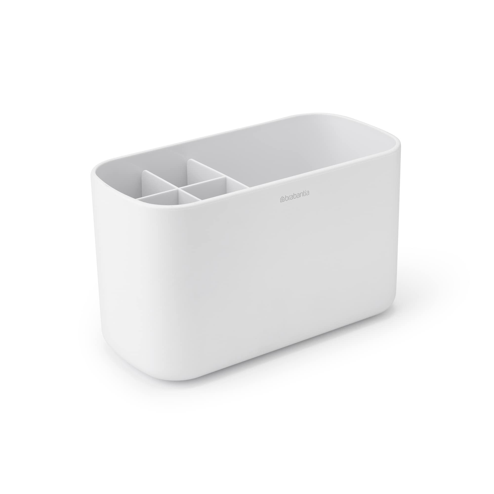 Brabantia ReNew Bathroom Caddy | White Toothbrush Holder & Organizer