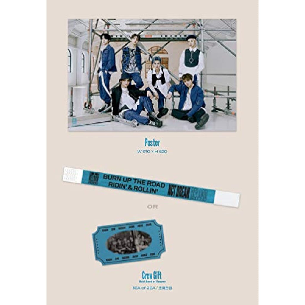 NCT Dream Reload Album Ridin Ver. - SM Entertainment K-Pop Set