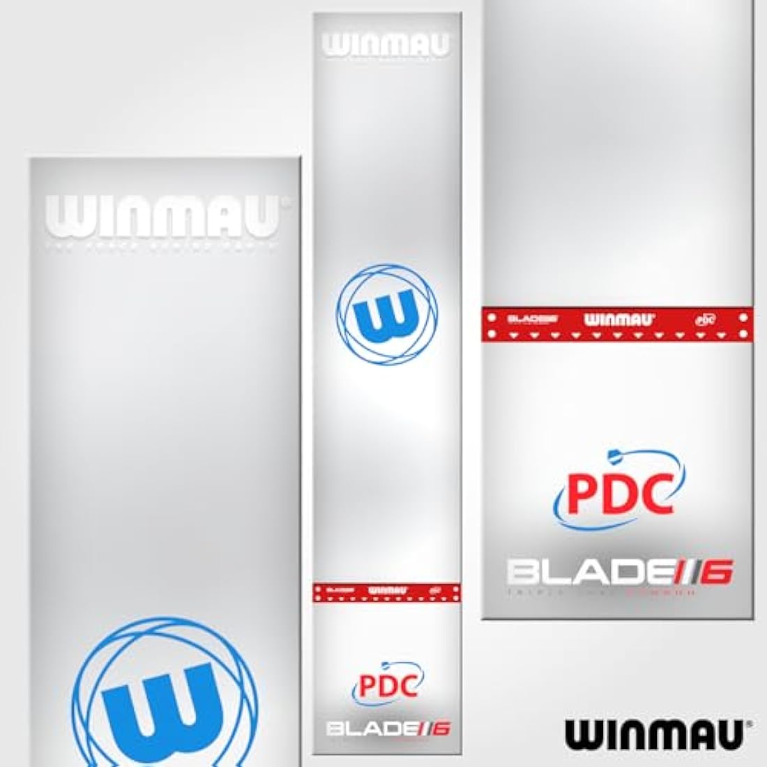 Winmau Clearzone Darts Mat – Professional PVC Floor Protector with Raised Oche
