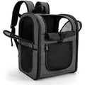 Apollo Walker Pet Carrier Backpack – Large Cat and Dog Travel Bag, Gray