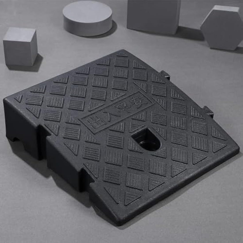 Jolof Store Kerb Ramps – 2 Pack Portable Mobility Threshold Ramps