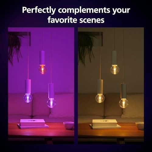 Philips Hue Lightguide G95 Small Globe Smart Bulb – White & Color
