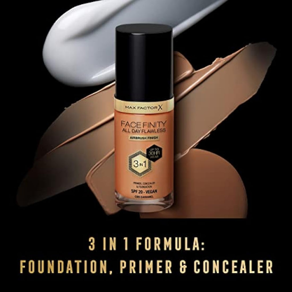 Max Factor Facefinity 3-in-1 Liquid Foundation SPF 20 – 85 Caramel