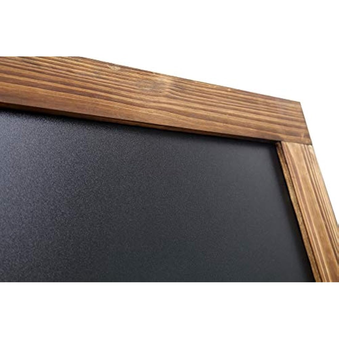 DIPAMKAR Magnetic A-Frame Pavement Chalkboard Sign - 86cm Wooden Board
