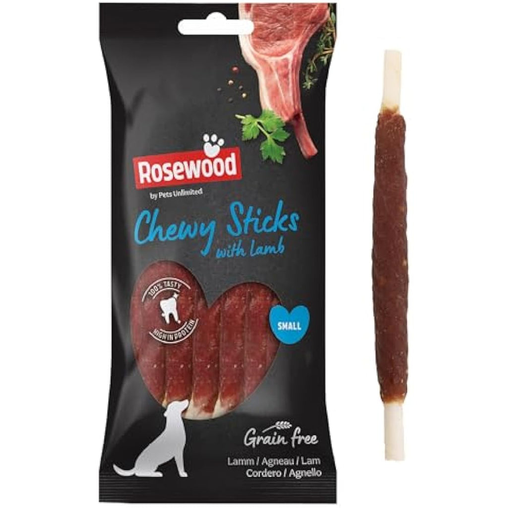 Pets Unlimited Lamb Chewy Sticks – Grain Free High Protein Dog Treats