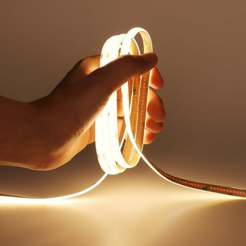 GOMING USB COB LED Strip Light | 2M Warm White Waterproof TV Backlight