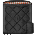 Jolof Store Double Sleeping Bag | 0 Degree Winter Queen Size Cotton Flannel