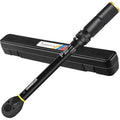 Uharbour 3/8" Drive Torque Wrench, 5-60 Nm, ±3% Accuracy for Bikes & Cars