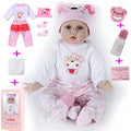 22" Reborn Baby Doll | Realistic Silicone & Cotton Body