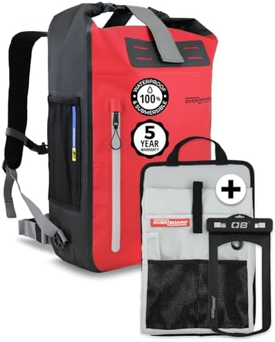 Jolof Store Waterproof Explorer Backpack Bundle with Phone Case