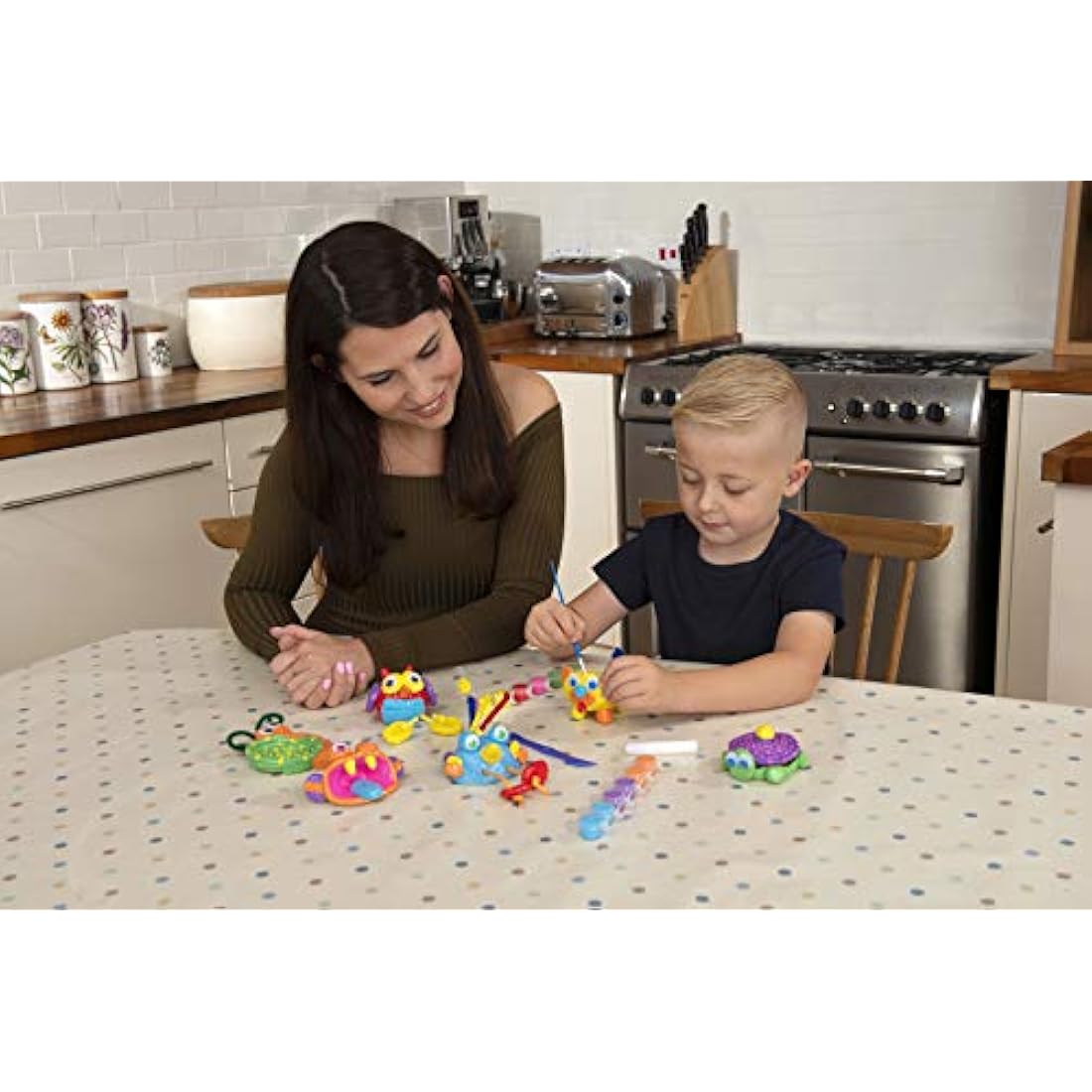 Galt Toys Animal Pottery Kit - Kids Air-Drying Clay Craft Set, Ages 6+