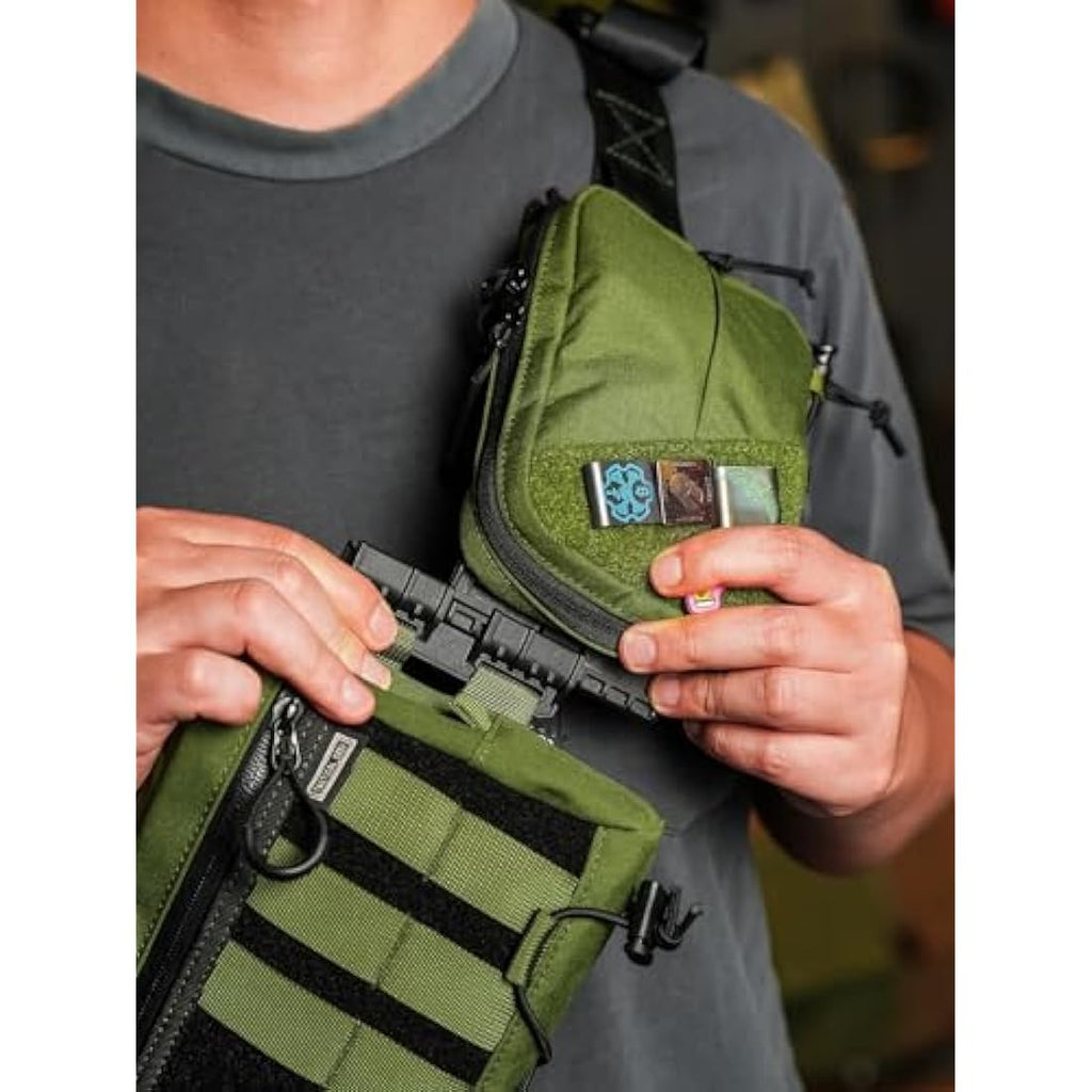 Tactical Geek Block E4.0 EDC Waist Pouch | 500D Nylon Utility Organizer