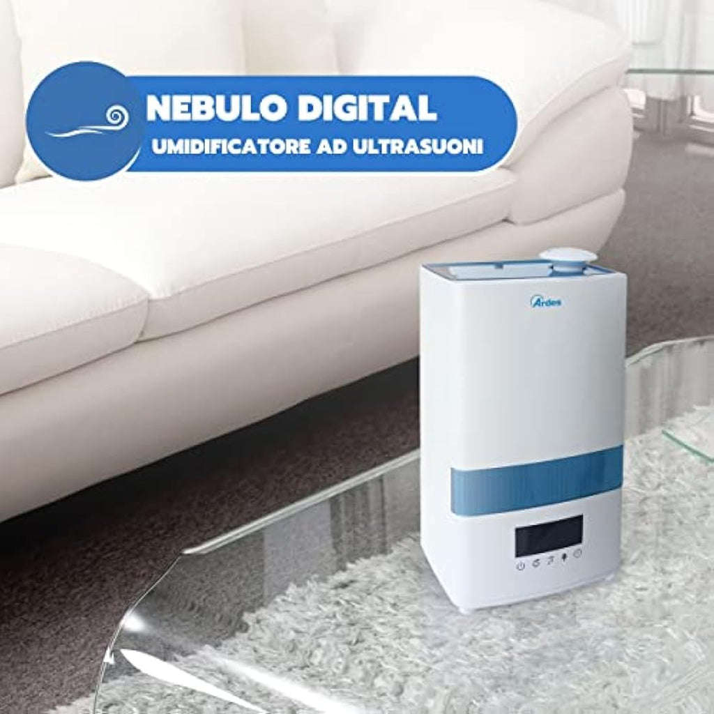 Ardes AR8U20 Ultrasonic Humidifier with Ionizer and 4.5L Tank - White