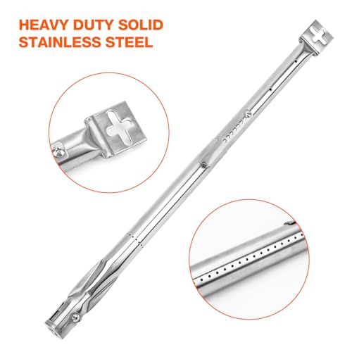 Onlyfire Universal Stainless Steel Gas Grill Burner Tube, 36–50cm (4-Pack)