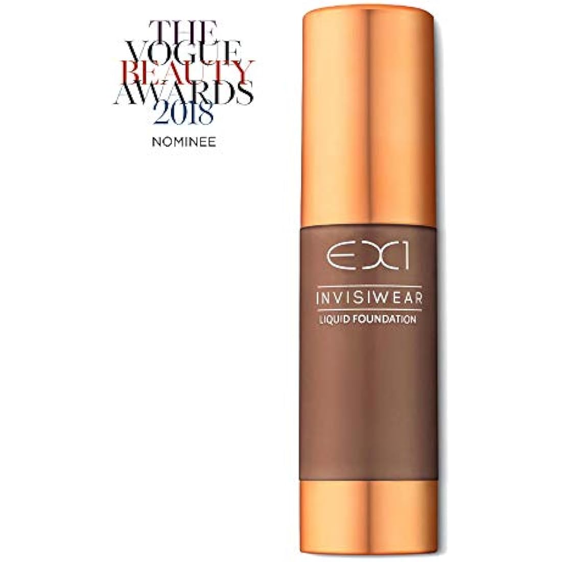 EX1 Cosmetics Invisiwear Liquid Foundation – Luminous Finish (15.0)
