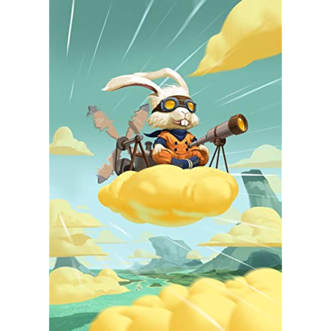 Iello Bunny Kingdom in the Sky Board Game Expansion - 2-5 Players