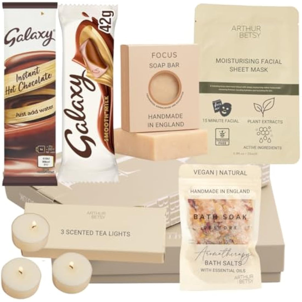 Jolof Store Pamper Gift Box – Self Care Spa Relaxation Hamper for Her