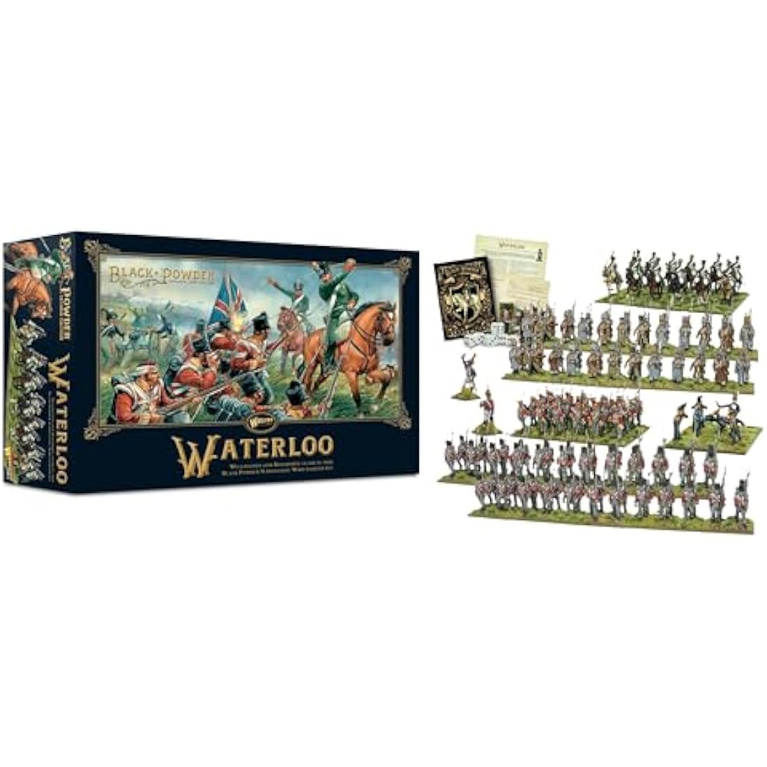 Warlord Games Black Powder: Waterloo Starter Set - 28mm Miniatures
