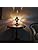 DEMMEX Handmade Mosaic Glass Table Lamp – Antique Brass Bedside Light