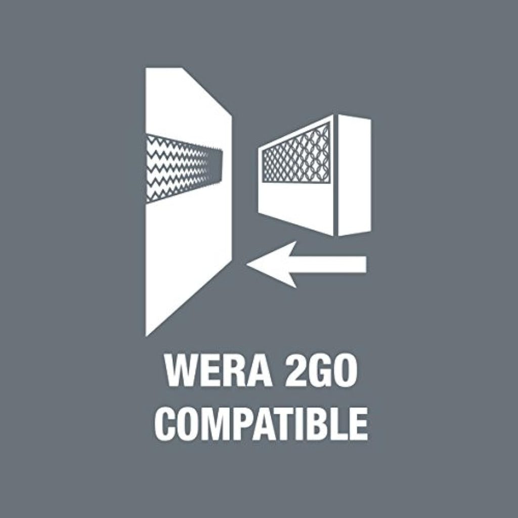Wera Kraftform 20 Screwdriver Set with Pouch and Rapidaptor – 7 Pieces