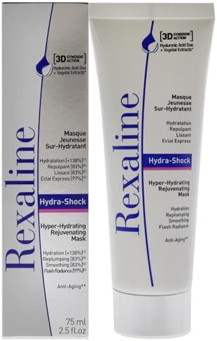 Rexaline Hydra-Shock Rejuvenating Mask | Hyaluronic Acid Face Mask – 75ml