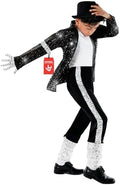 Kids 80s Popstar Costume – Retro Disco Outfit for Boys