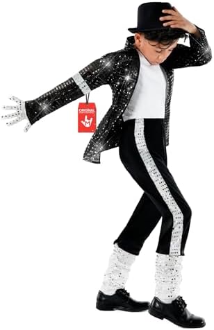 Kids 80s Popstar Costume – Retro Disco Outfit for Boys
