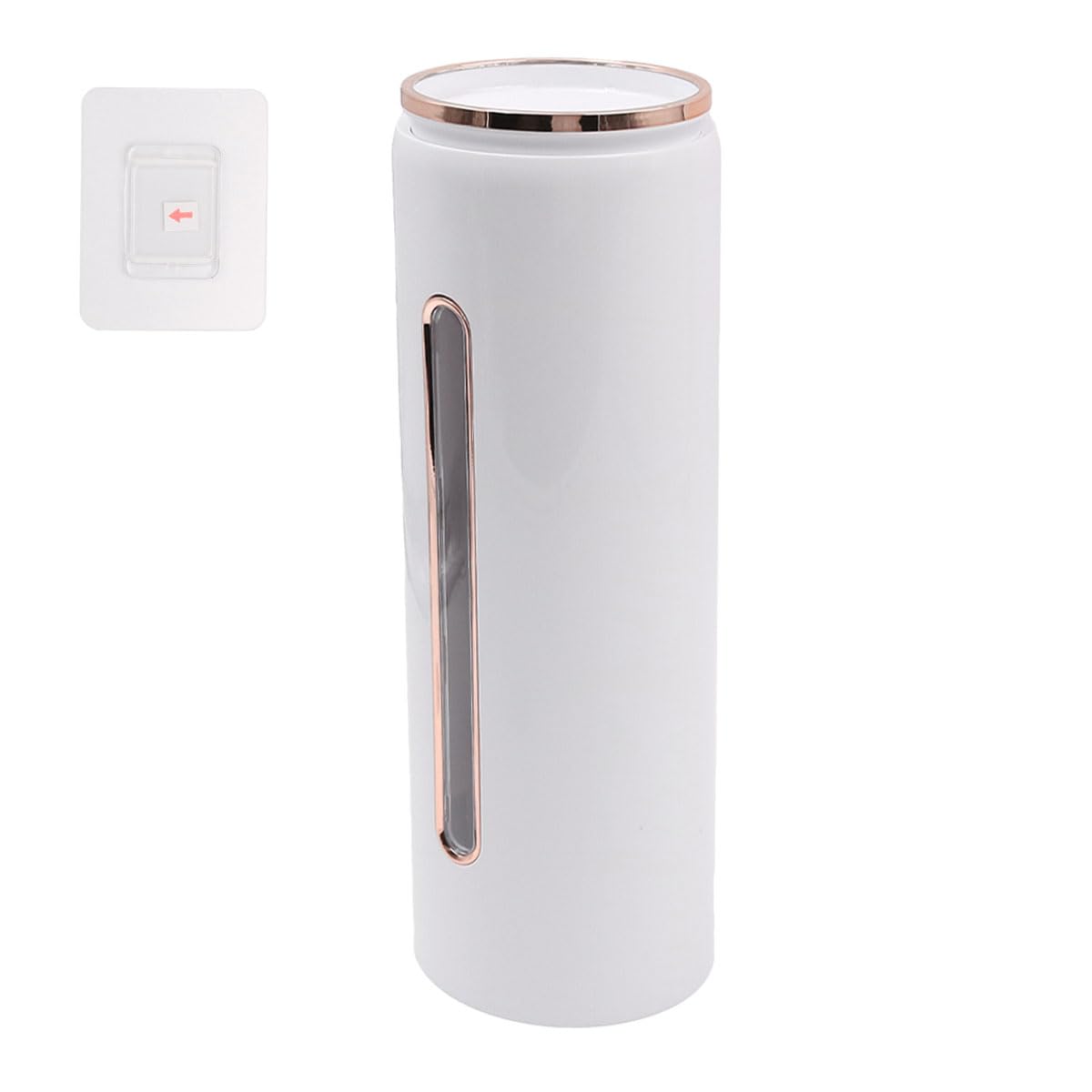 Tiardey Wall Mounted Cup Dispenser – White ABS Paper Cup Holder