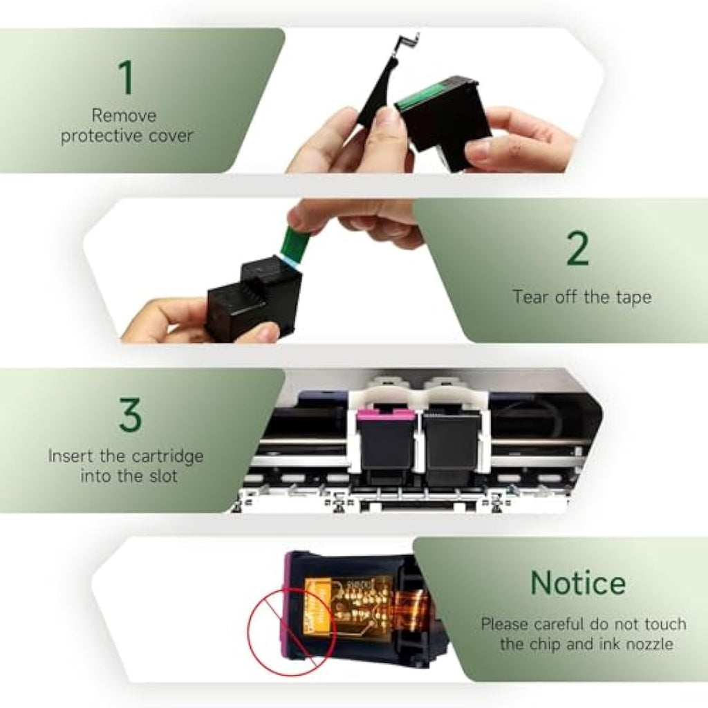 Firstoner PG-575XL CL-576XL Ink Cartridges for Canon PIXMA TS3550i TR4750i