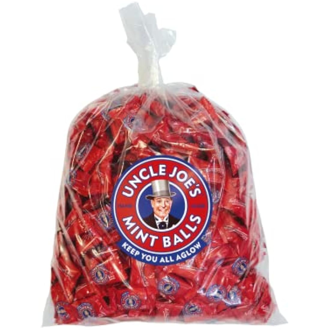 Uncle Joe's Mint Balls – 2kg Bulk Bag – Traditional Natural Sweets