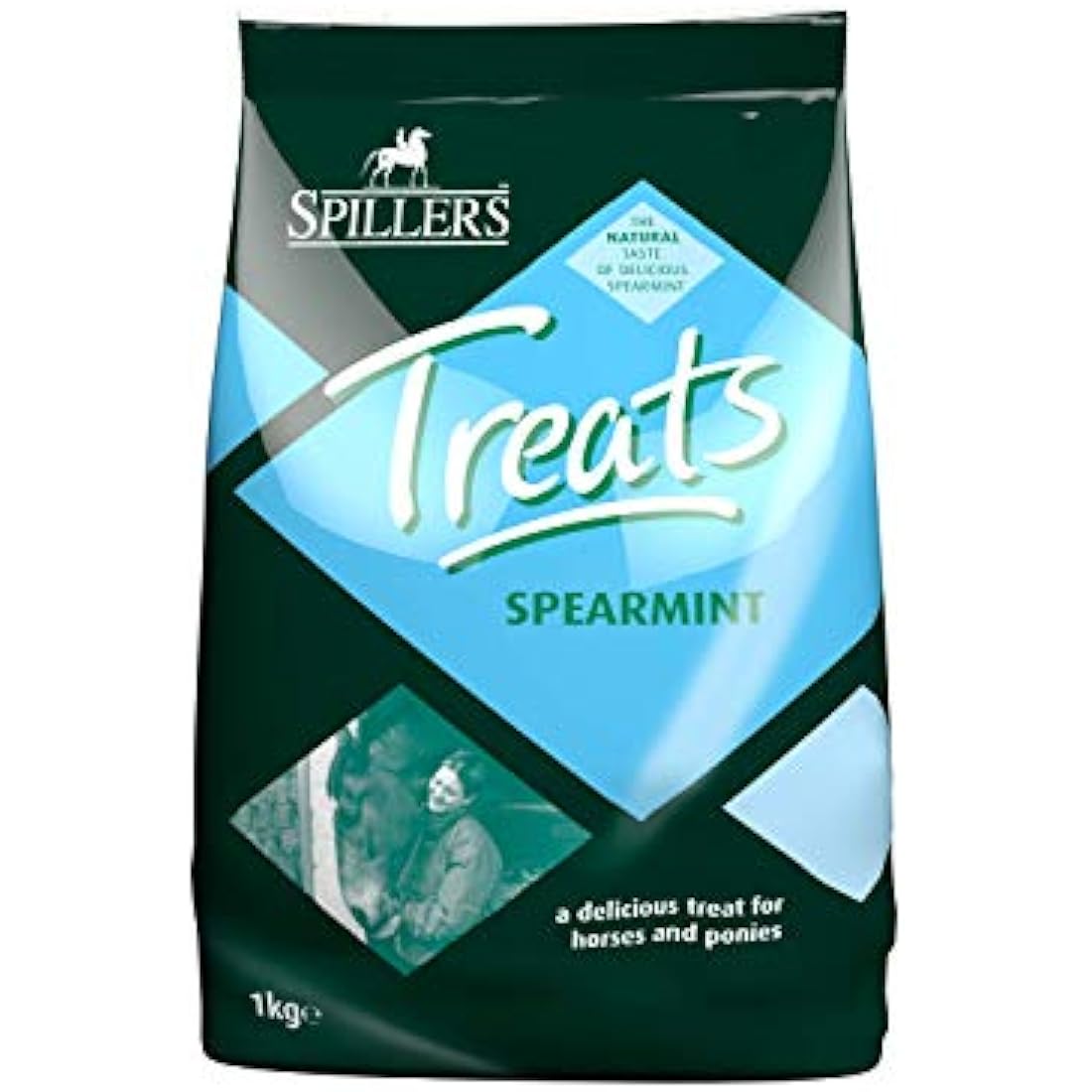 Spillers Spearmint Horse Treats - Natural Equine Rewards (8 x 1kg Bulk)