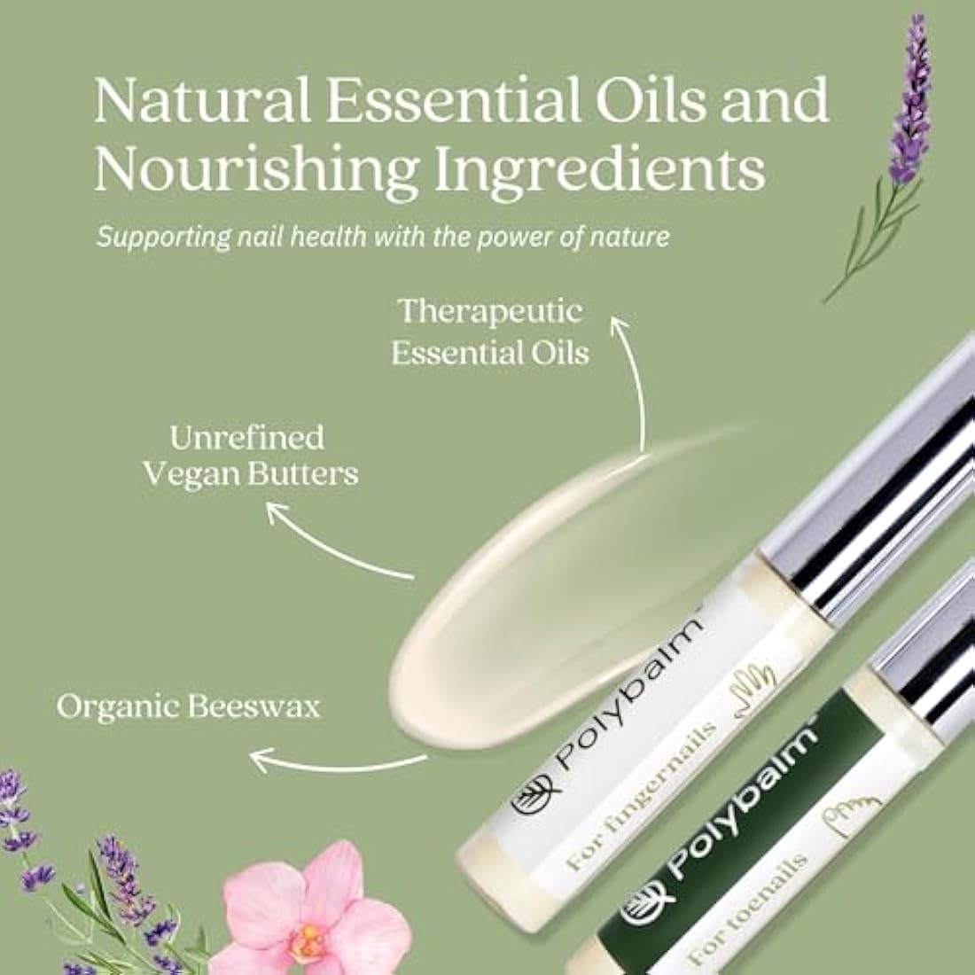 Polybalm Nail Health Treatment Balm | Natural Plant-Based Repair