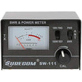 Mcbazel Surecom SW-111 SWR & Power Meter for CB Radio - 100W Analog