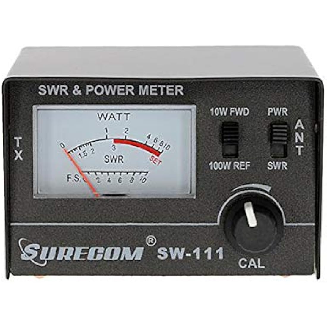 Mcbazel Surecom SW-111 SWR & Power Meter for CB Radio - 100W Analog