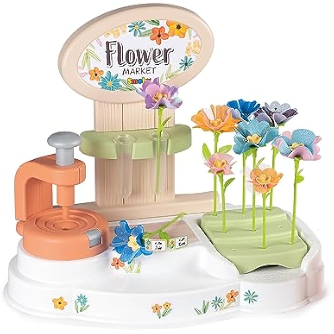 Smoby Flower Market – DIY Creative Flower Craft Kit for Kids Ages 3-7