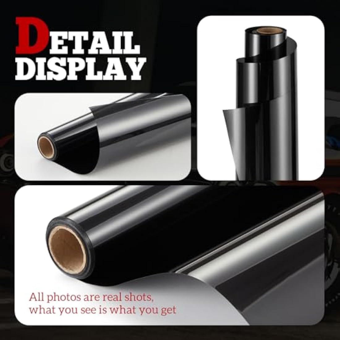 Vepagoo Ceramic Car Window Tint Film | 35% VLT Heat & UV Rejection