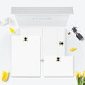Me Loovely Bumble Bee Stationery Set - A5 Letter Paper & Notecards, 60pc