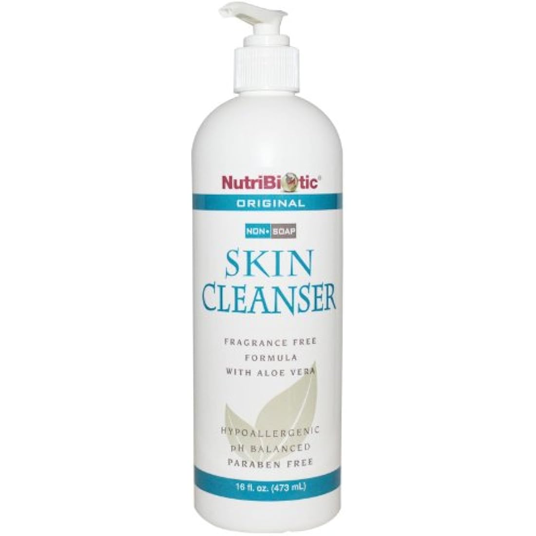 NutriBiotic Non-Soap Skin Cleanser – Gentle Hypoallergenic Face Wash