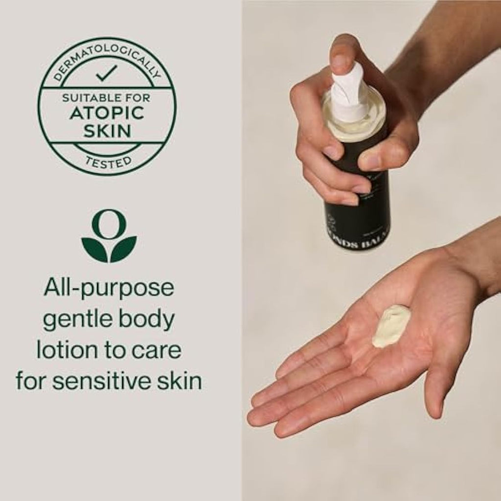 Balmonds Daily Moisturising Cream | Natural Hemp & Shea for Dry Skin | 300ml