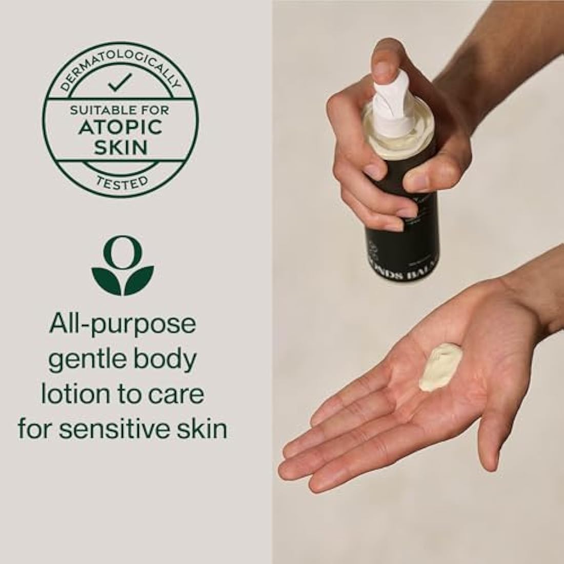 Balmonds Daily Moisturising Cream | Natural Hemp & Shea for Dry Skin | 300ml