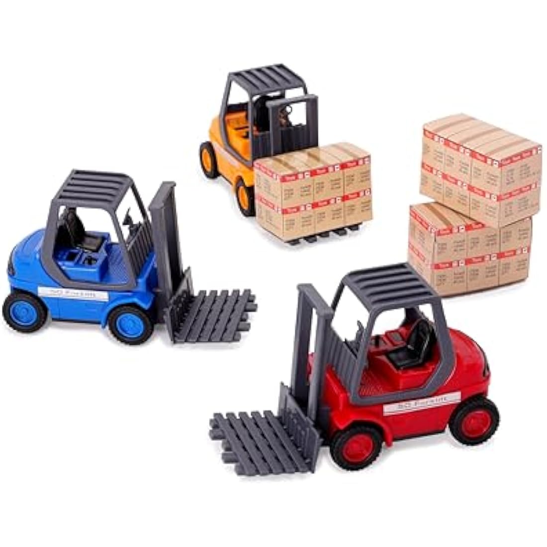 Toyland MAN Freight Truck and Forklift Model – 1:48 Scale Diecast Toy