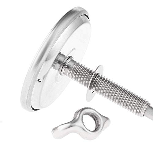 LOKHING Stainless Steel Smoker Grill BBQ Temperature Gauge – 6cm