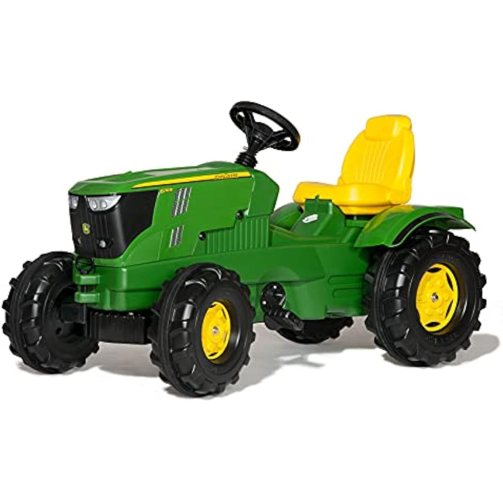 John Deere Rolly Pedal Ride-On Tractor - Green Kids Outdoor Toy