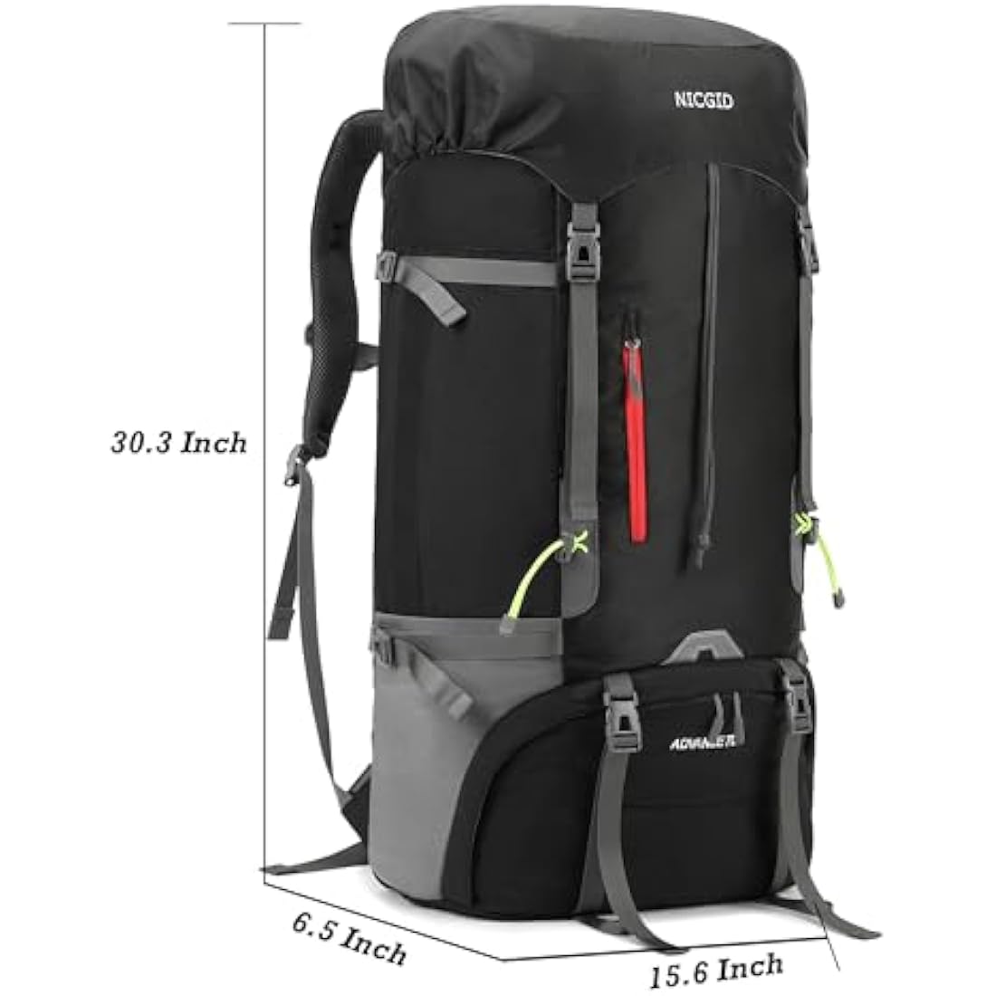 70L Hiking Backpack – Water Resistant Lightweight Rucksack