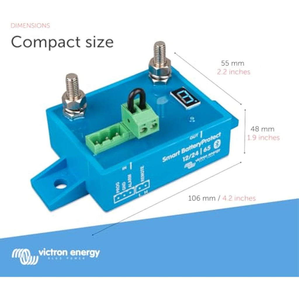 Victron Energy Smart BatteryProtect 12/24V 65A with Built-in Bluetooth