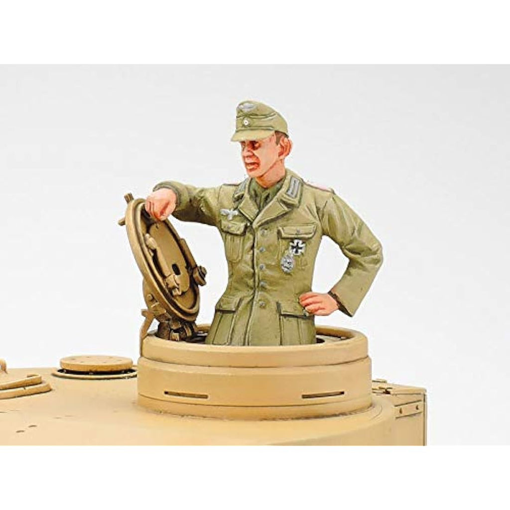 Tamiya Tiger I Initial Production WWII Tank Model Kit - 1:35 Scale