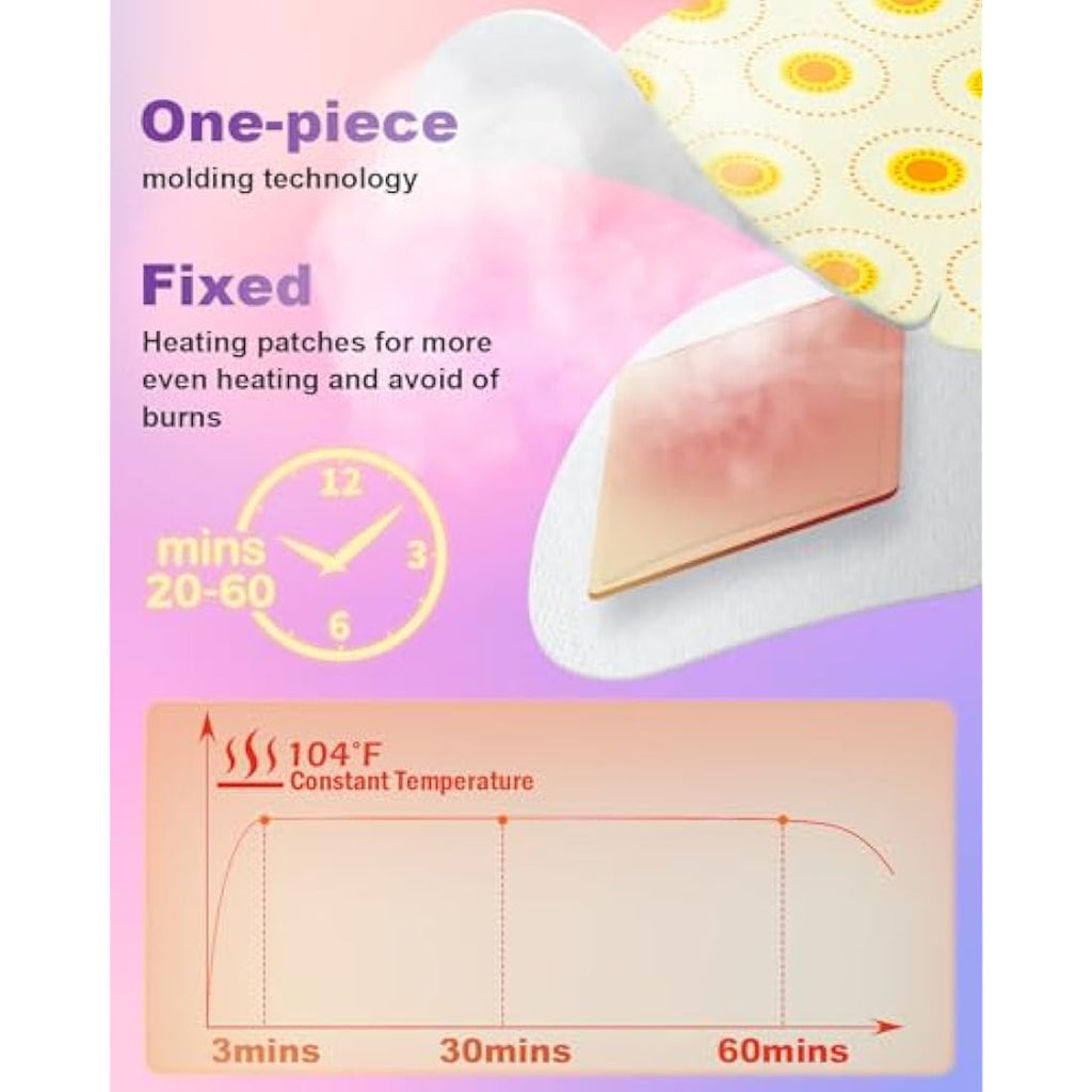 ProCIV Steam Eye Mask – 20 Pack Self-Heating Lavender & Chamomile