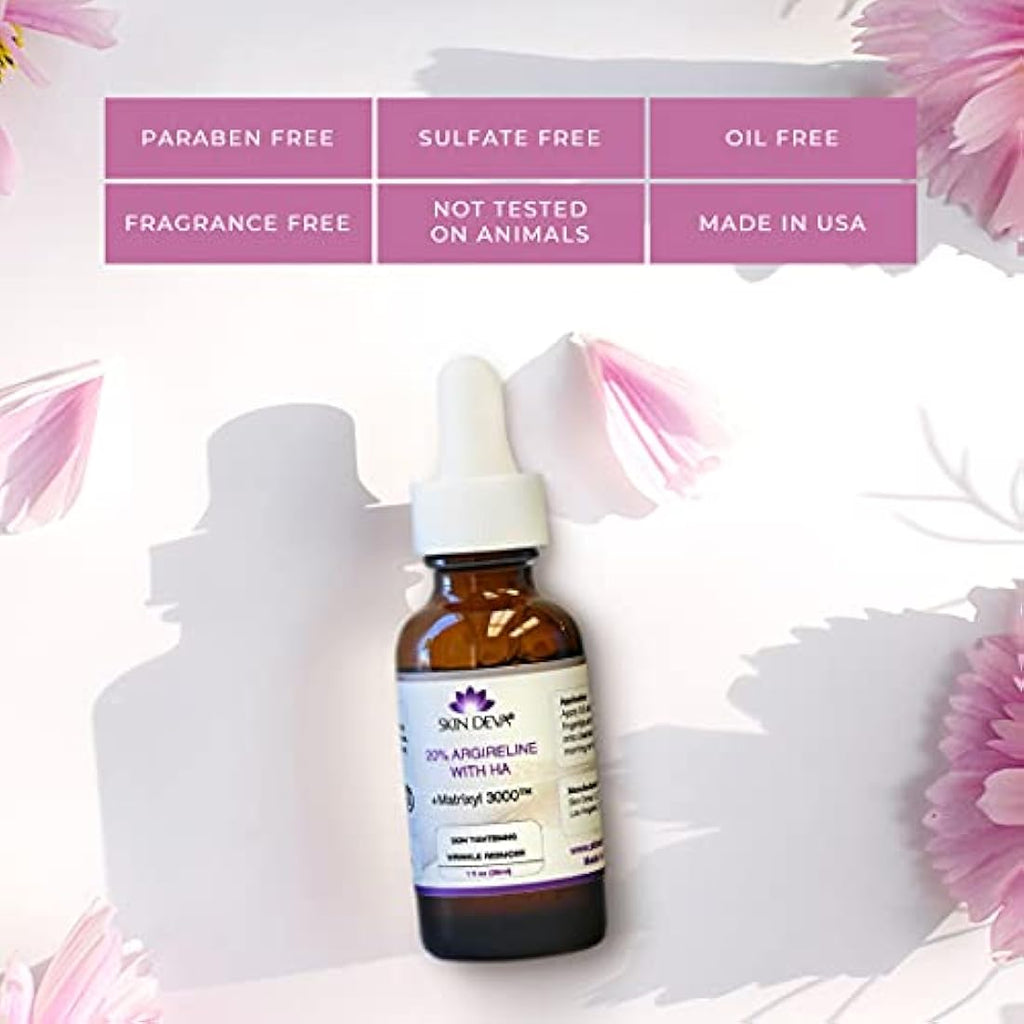 Jolof Store 20% Argireline Serum with Matrixyl 3000 & Hyaluronic Acid