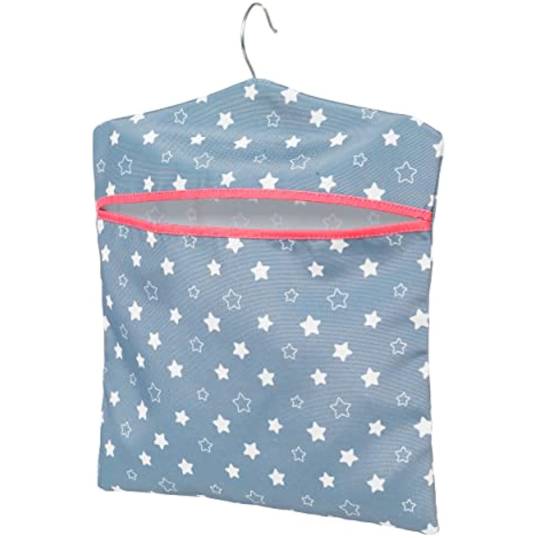 Kleeneze Star Print Peg Bag – Hanging Laundry Storage for 50 Pegs
